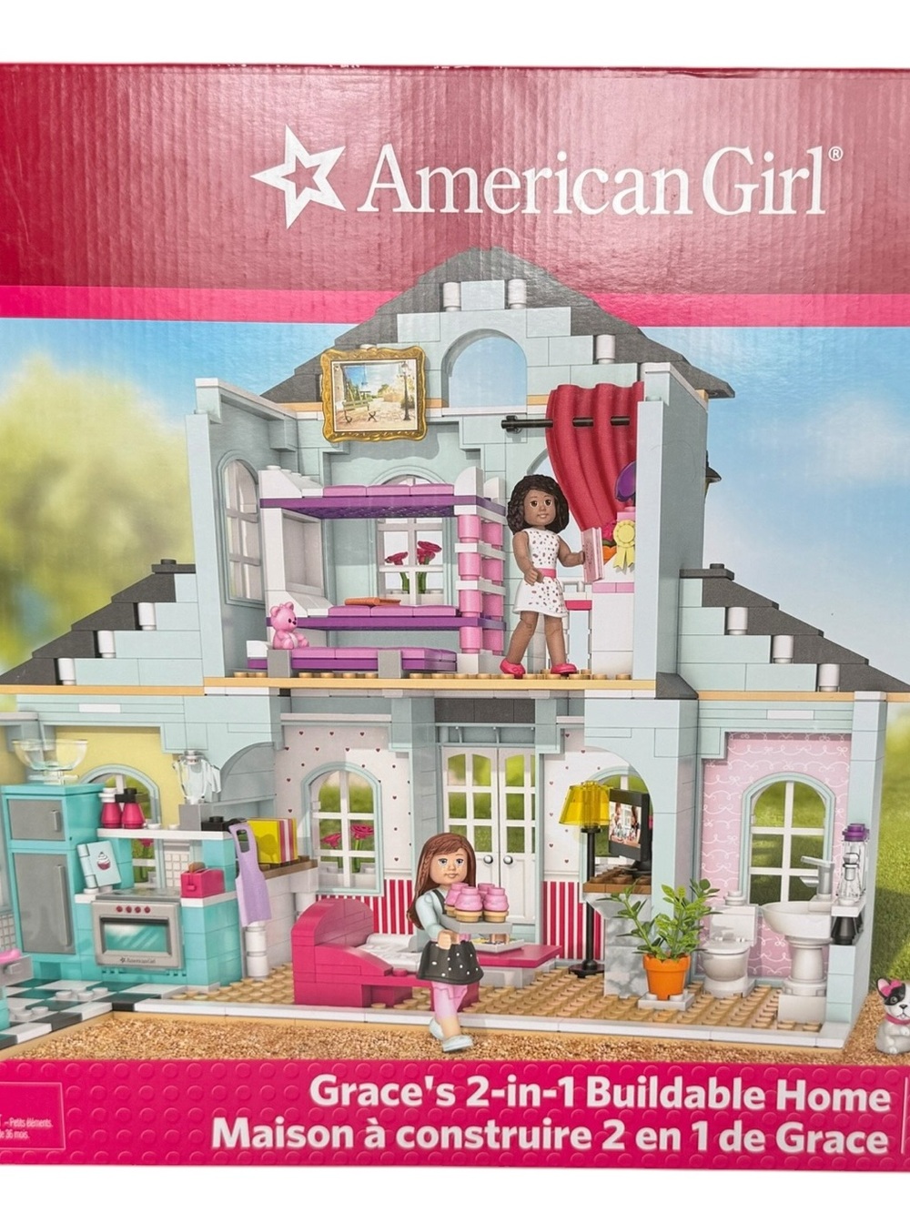 Grace American Girl Mega Bloks 2-in-1 Buildable Home Lego playset - Picture 4 of 6